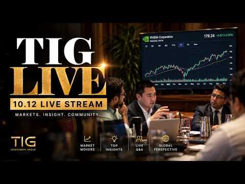YouTube thumbnail for a TIG meeting recording