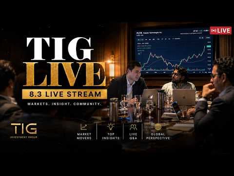 YouTube thumbnail for a TIG meeting recording