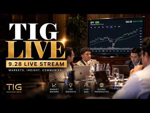 YouTube thumbnail for a TIG meeting recording